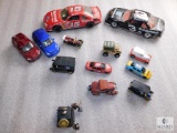 Lot Cast Metal Nascar (Dale Earnhardt & Geoff Bodine) Cars, Trucks, & Play Toy Vehicles