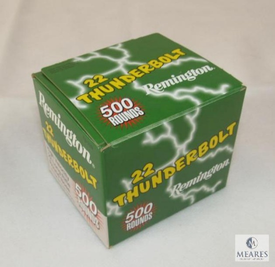 Remington 22 Thunderbolt 500 Rounds 22 LR Round Nose Ammunition