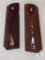 1911 government model wood double diamond Springfield Armory grips