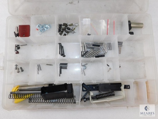 Misc 1911, 1911/2011 & AR-15 parts includes plastic tote