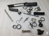 Lot of REmington 1100 parts includes bolt & action assembly, pistons, plugs, action bars, stock