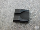 Glock steel rear sight 2 white dots