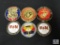 Lot of USMC Marine Corps Collector Tokens Toys for Tots Wounded Warriors +