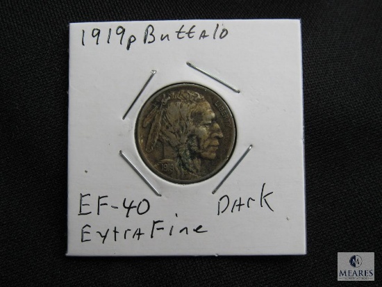 1919 P Buffalo EF-40 Extra Fine Nickel