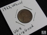 1923 S Wheat Cent VG-8 Very Good Penny