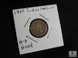 1860 Indian Head Cent G-4 Good