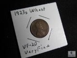 1923 S Wheat Cent VF-20 Very FIne