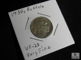 1930 S Buffalo Nickel VF-20 Very Fine