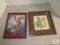 Lot of Goofy, knitted Picture and frames