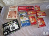 Lot of Thermacare heating pads, back support etc.