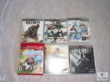 Lot of 6 - PS3 games (refer to photos for Game titles)