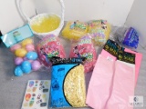 Lot of Easter decorations, decorative items etc.