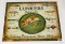 New Get Hooked Lunker's Bait & Tackle Vintage Look Fishing Tin Sign