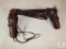Lawrence Leather Cartridge Belt w/ 2 Gun Holsters
