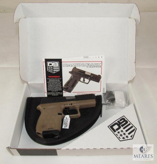 Diamondback DB9 9mm Compact Semi-Auto Pistol