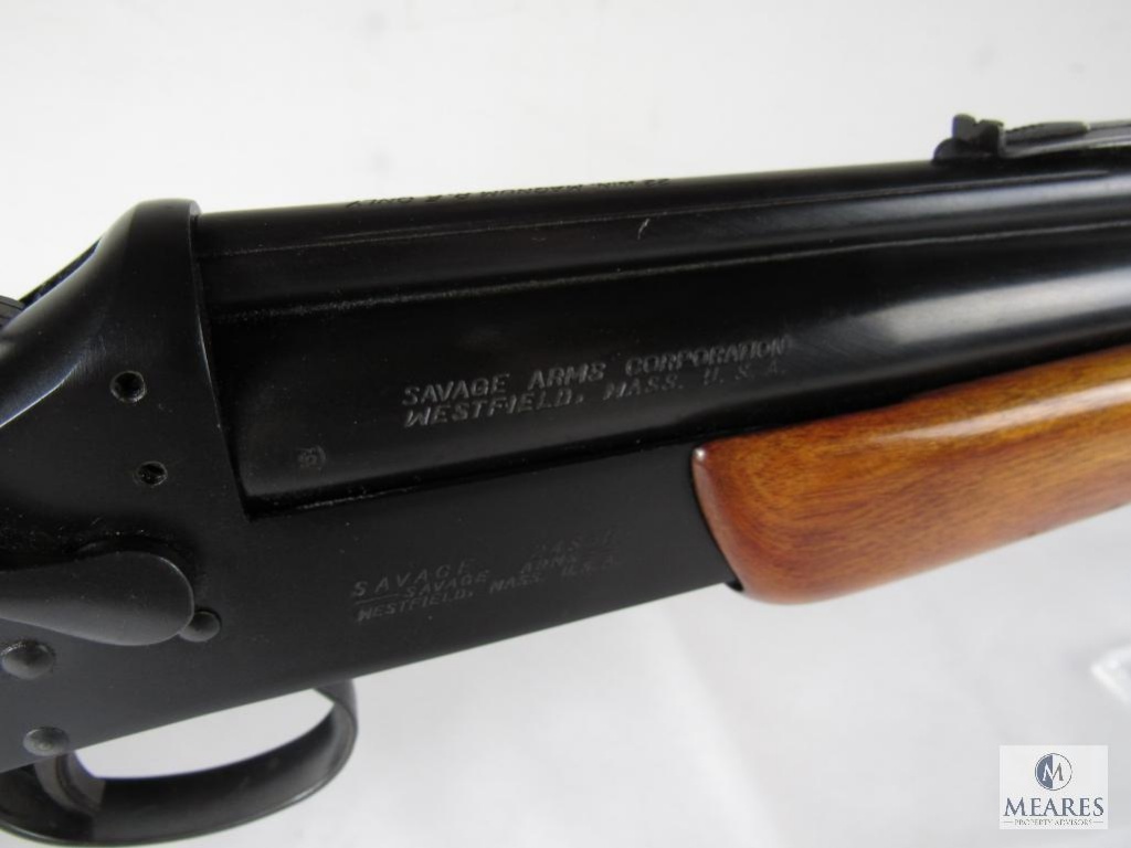 where is the serial number on a savage model 24