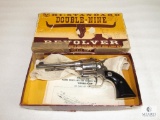 Hi-Standard Double Nine Model W-104 .22 Cal Nickel Revolver in Original Box