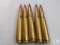 5 Rounds 50 BMG tracer ammo