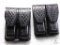 Lot 2 New Leather Double Mag Pouches for Staggered Magazines like Beretta 92 & 96