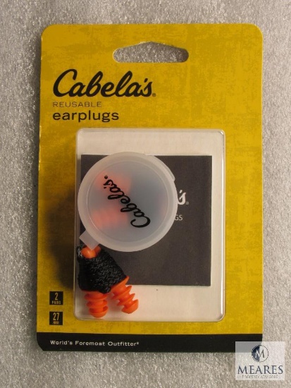 Cabelas Reusable earplugs