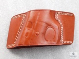 New Leather belt slide holster fits CZ75, Browning Hipower