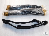 3 Black Cordura Hunter Belts with adjustable waist 32-46