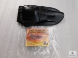 New Hunter leather western holster fits Ruger Blackhawk, Vaquero and similar with up to 7.5