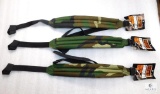 3 new Hunter padded camo shotgun slings