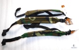 3 New hunter padded camo shotgun slings