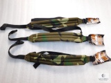 3 New hunter padded camo shotgun slings