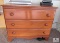 3 drawer wooden dresser