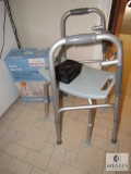 Lat medical supplies blood pressure cuff shower seat and Walker