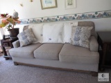 Ashley Furniture taupe couch sofa Nice condition