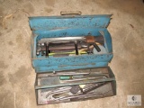 Tool box full of miscellaneous tools