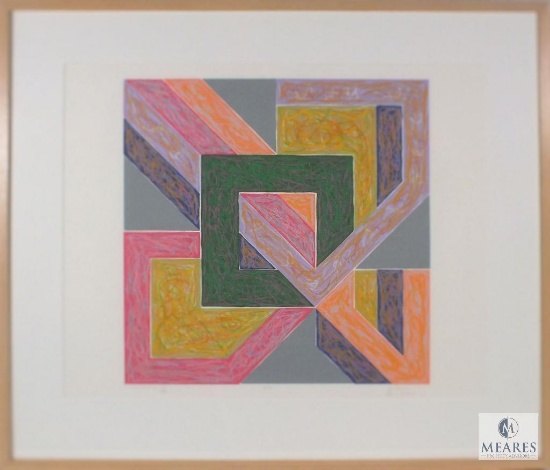 Sidney Guberman Signed Point Reyes VII framed art Silkscreen 31"x36"