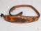 Leather eagle padded rifle sling with swivels