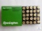 25 Rounds of Remington 40 S&W 155 Grain hollow point ammo