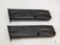 2 Beretta 92FS 9mm Magazines