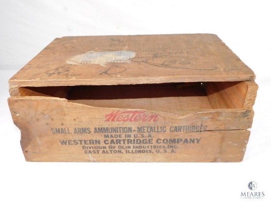 Vintage Winchester 30-40 Krag Ammo shipping Crate