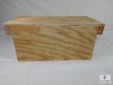 Homemade Wooden Ammo Box