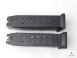 2 Factory Glock 13 Round .40 S&W magazines