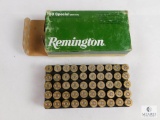 50 Rounds of Remington 38 special 148 grain wadcutter ammo