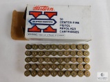 50 Rounds of Winchester 38 special super match 148 grain lead