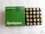 25 Rounds of Remington 40 S&W 155 Grain hollow point ammo