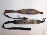 2 Rifle slings with swivels