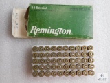 50 Rounds of Remington 38 Special 148 grain wadcutter match ammo