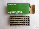 50 Rounds of Remington 38 special 148 grain wadcutter match ammo