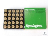 25 Rounds of Remington 40 S&W 155 Grain hollow point ammo