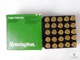 25 Rounds of Remington 40 S&W 155 Grain hollow point ammo