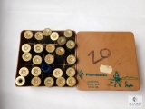 Lot of Approximately 25 Shotshells 28 Ga ( Been Fired)